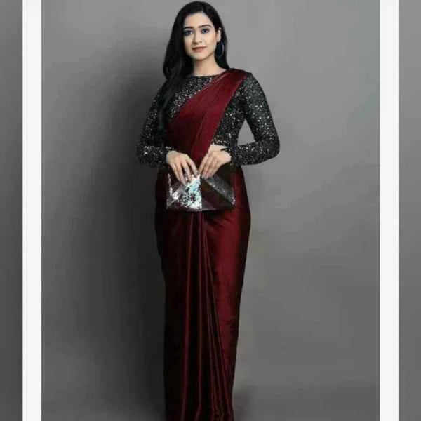 Sequence Moonlight Stitched Saree