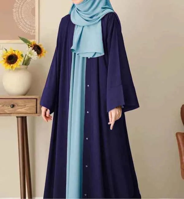 Gown abaya with attach inner and stroller